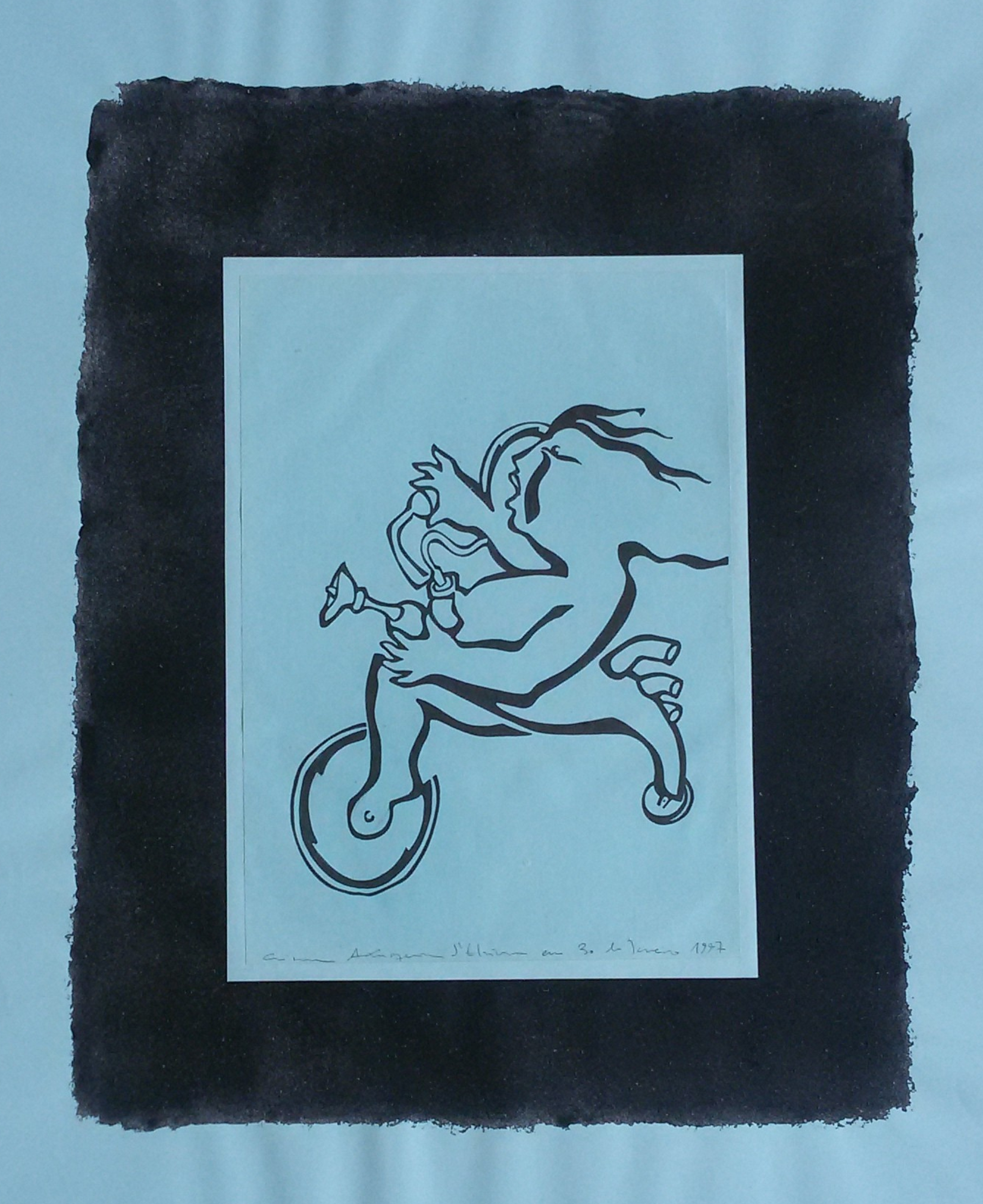 Ladislau da Regueira | Debuxar não é pintar  # O Tricípedo | 1997
