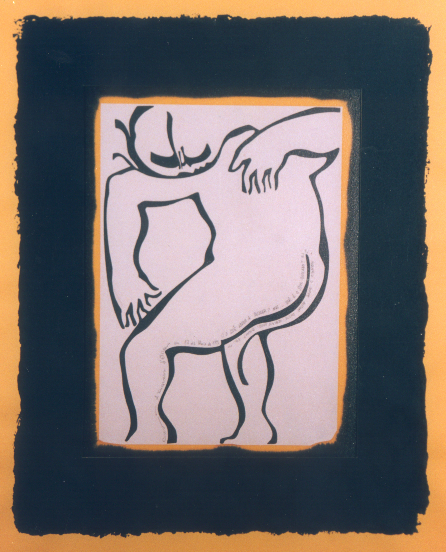 Ladislau da Regueira | Debuxar não é pintar | Auto-Retrato Número Quinze (1995)